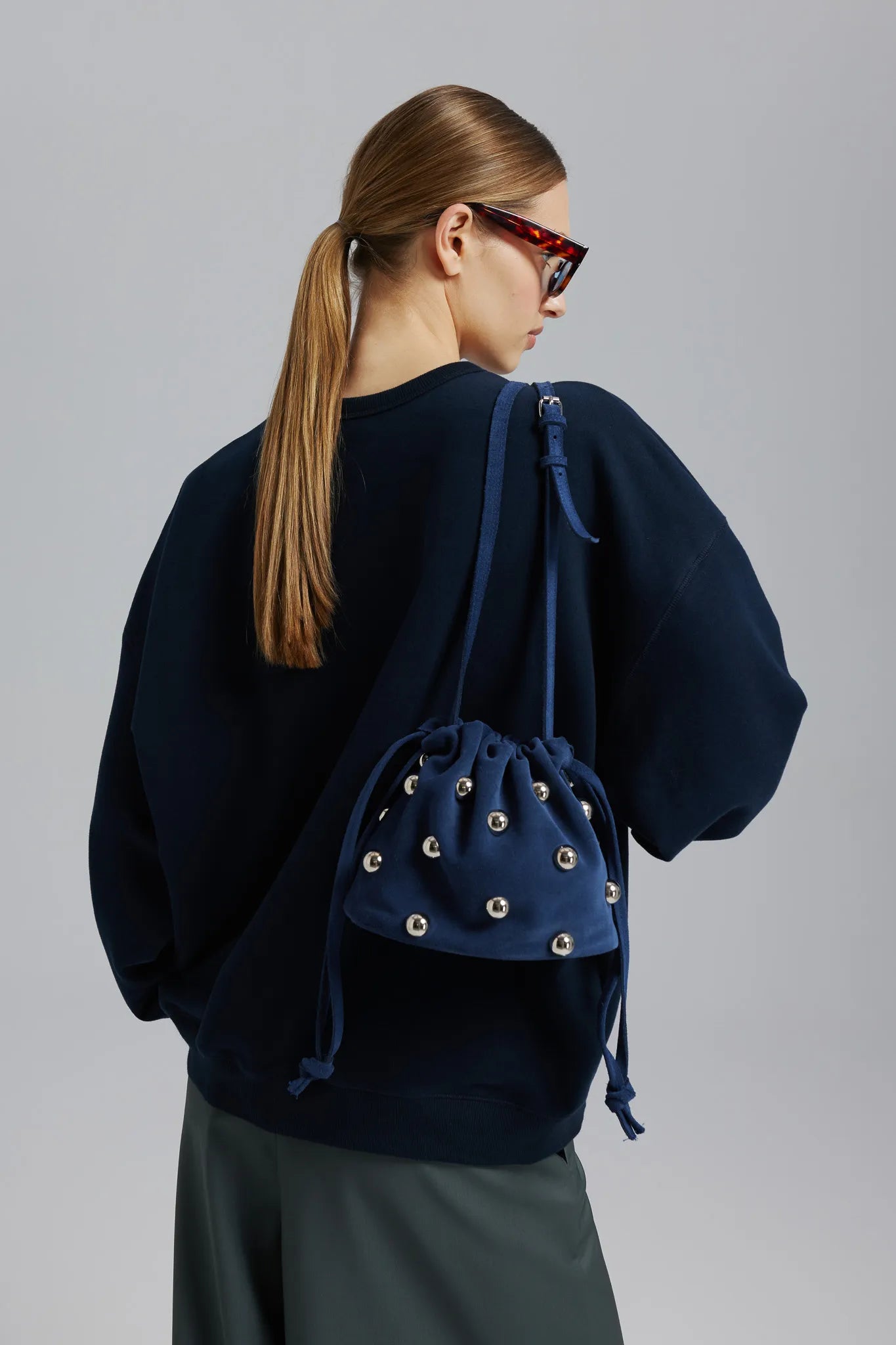 Torebka Charlotte Szafirowy