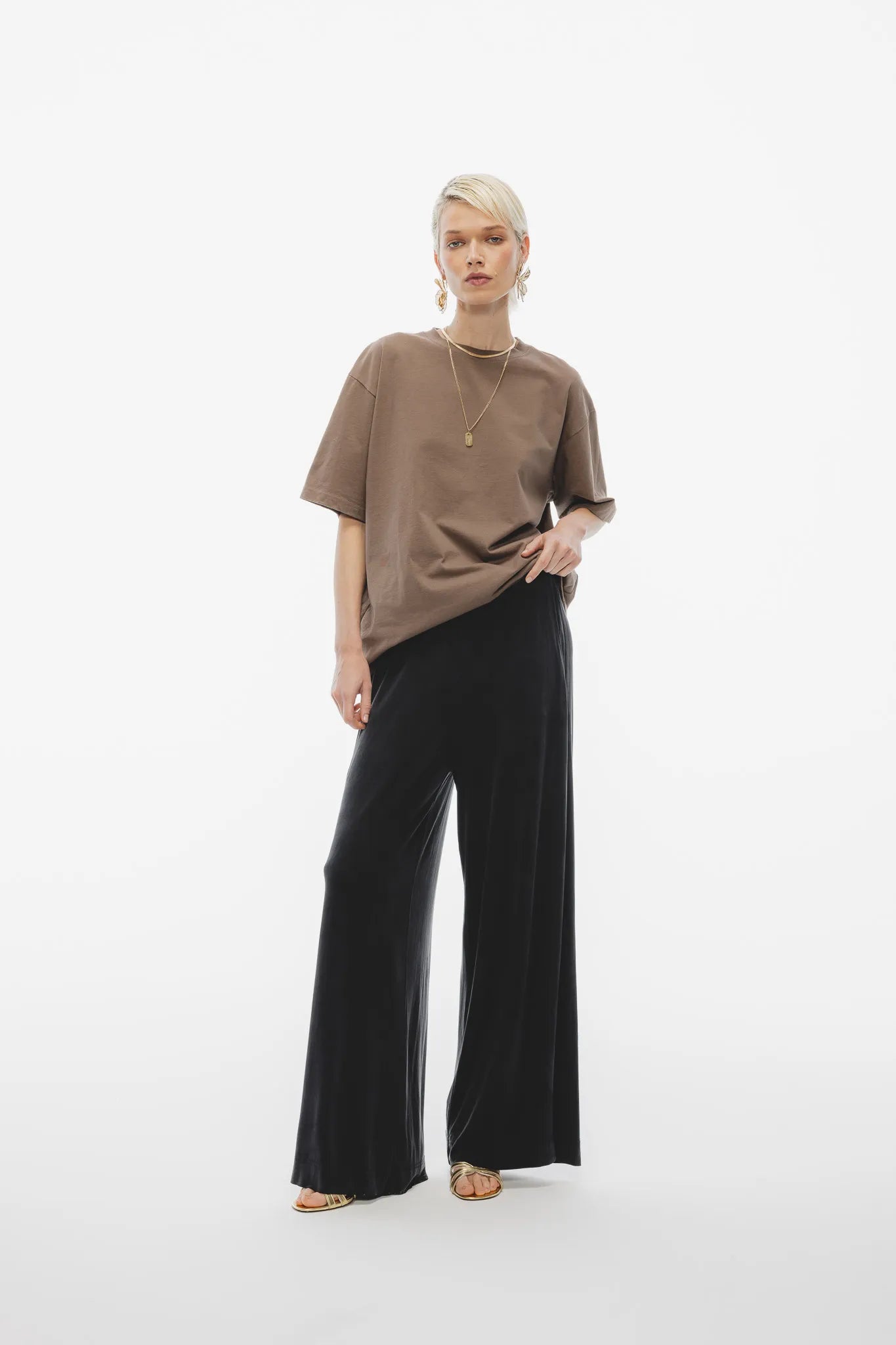 Spodnie Janina Czarny