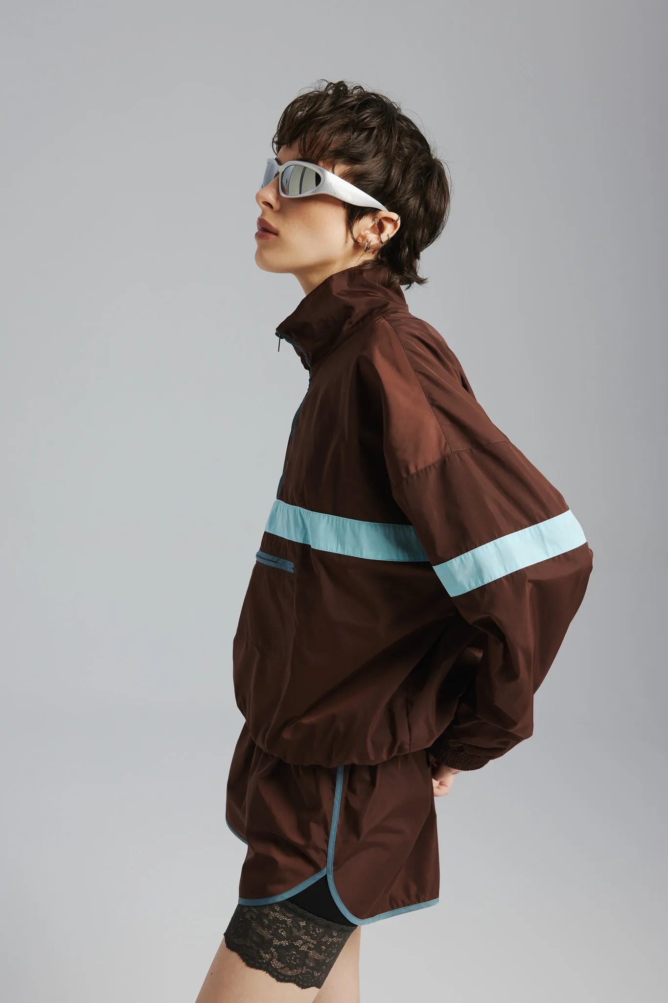 Spodenki Alwita Brązowy