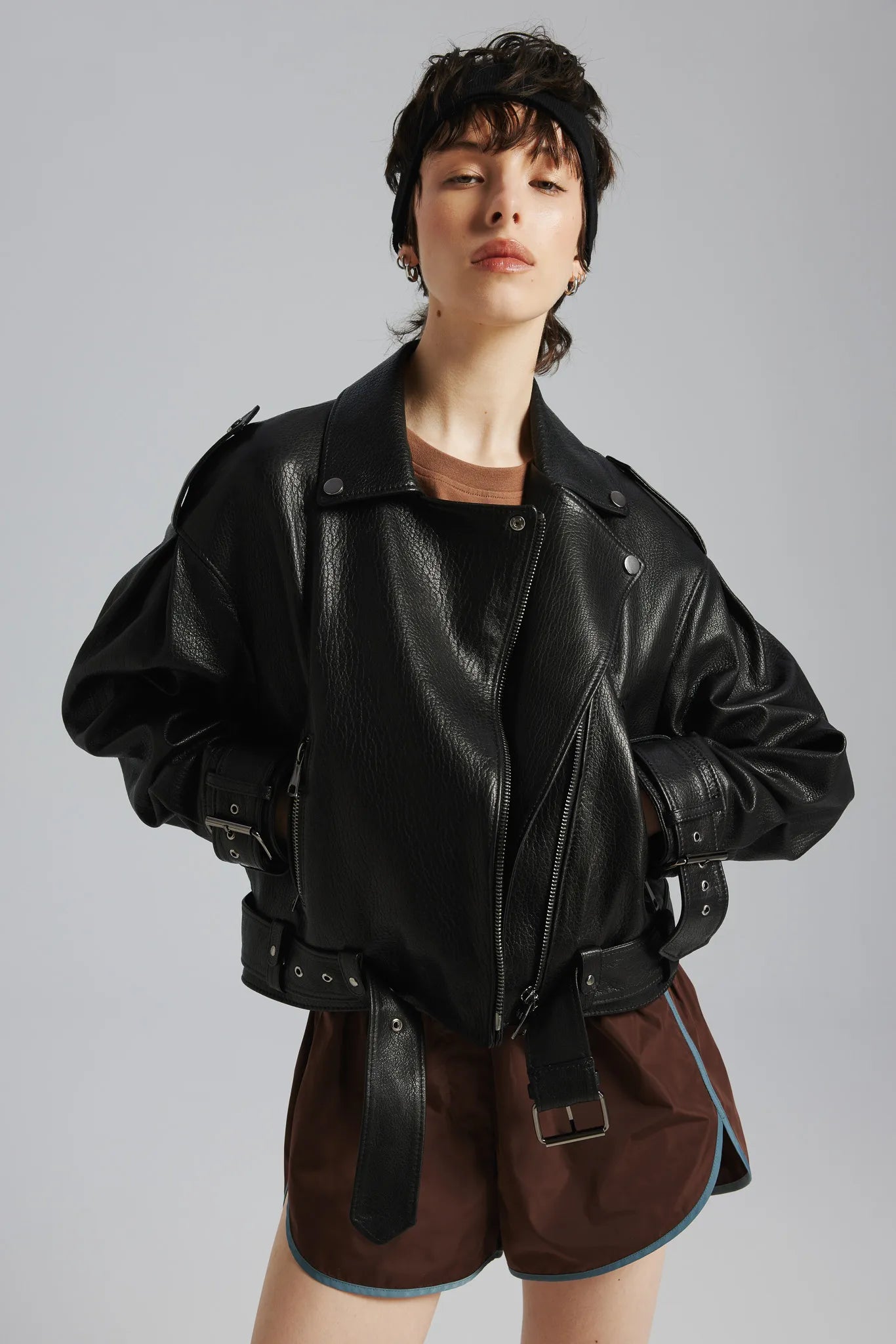 Spodenki Alwita Brązowy