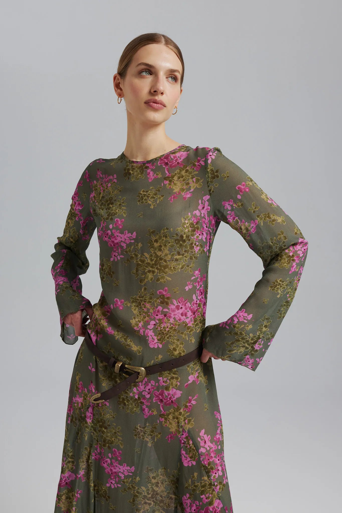 Sukienka Margereta Print Multikolor