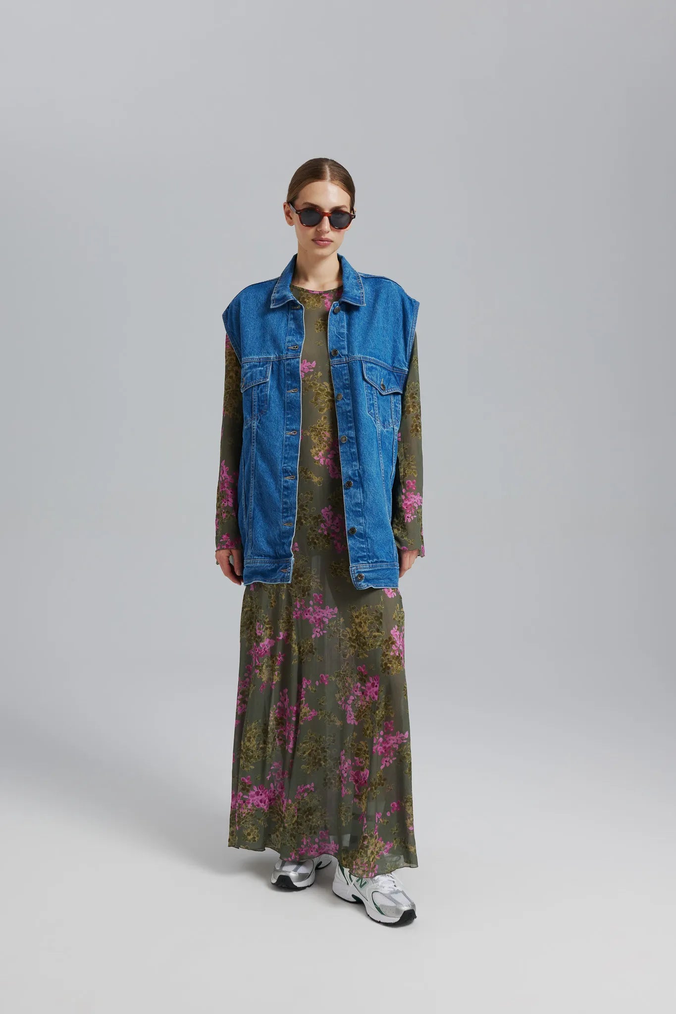 Sukienka Margereta Print Multikolor