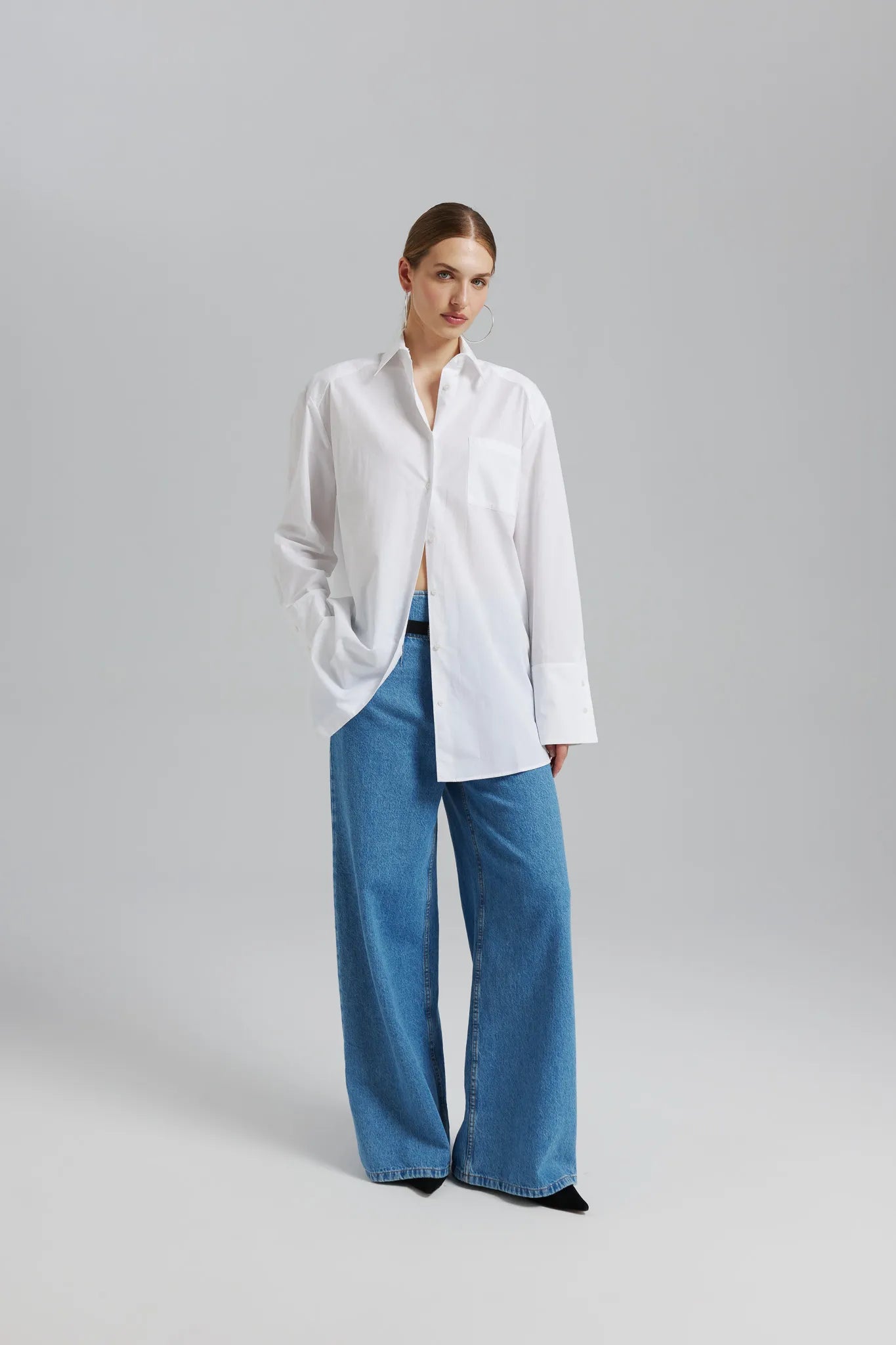 Spodnie Francesca Niebieski