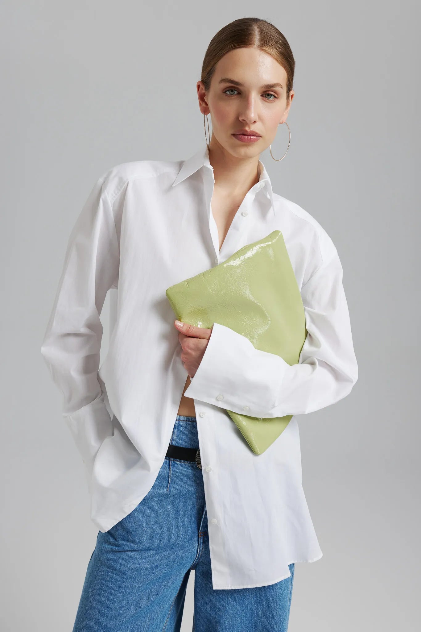 Torebka Lydia Naplak Limonkowy