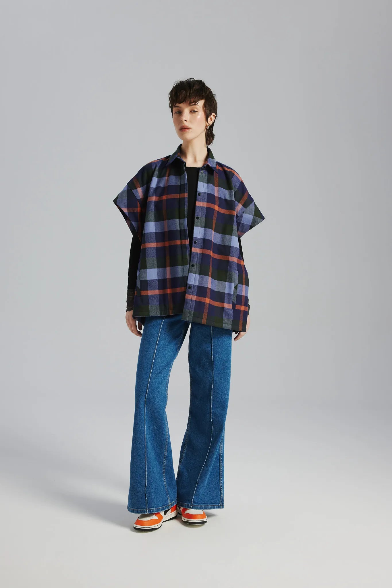 Spodnie Bena Ciemny Niebieski