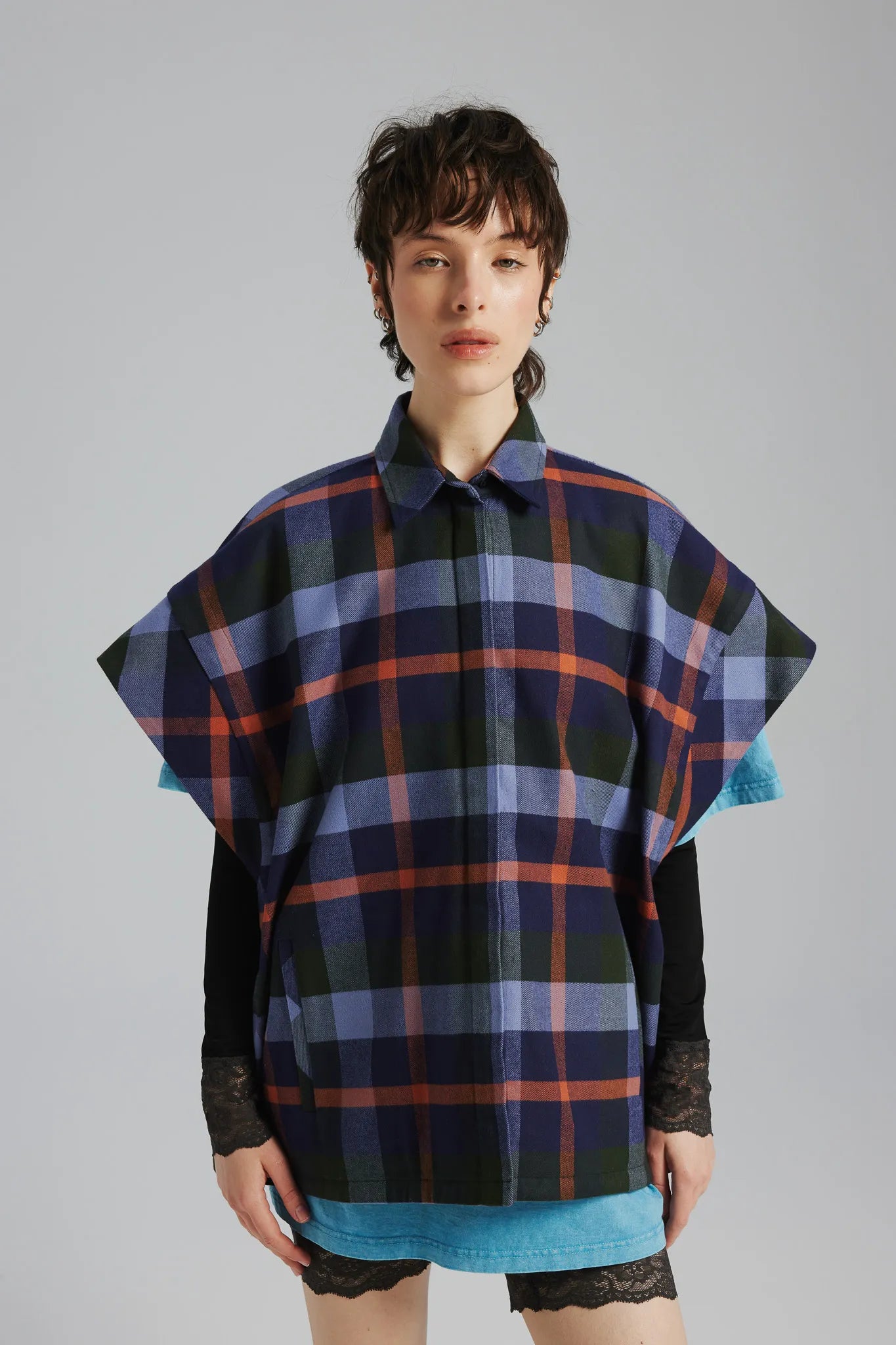 Koszula Aleksandra Granat-Multikolor