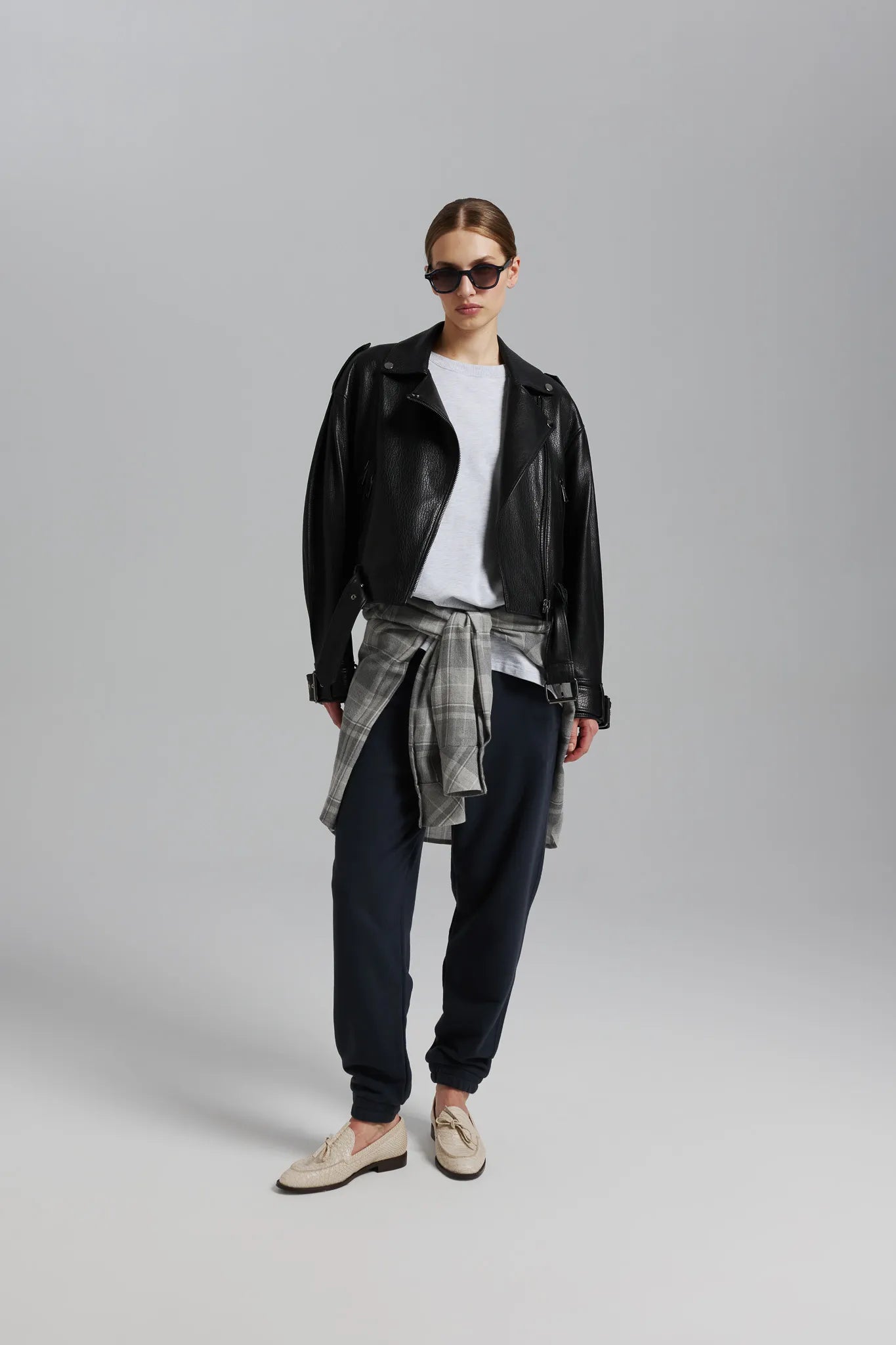 Spodnie unisex Andy Ciemny Grafitowy