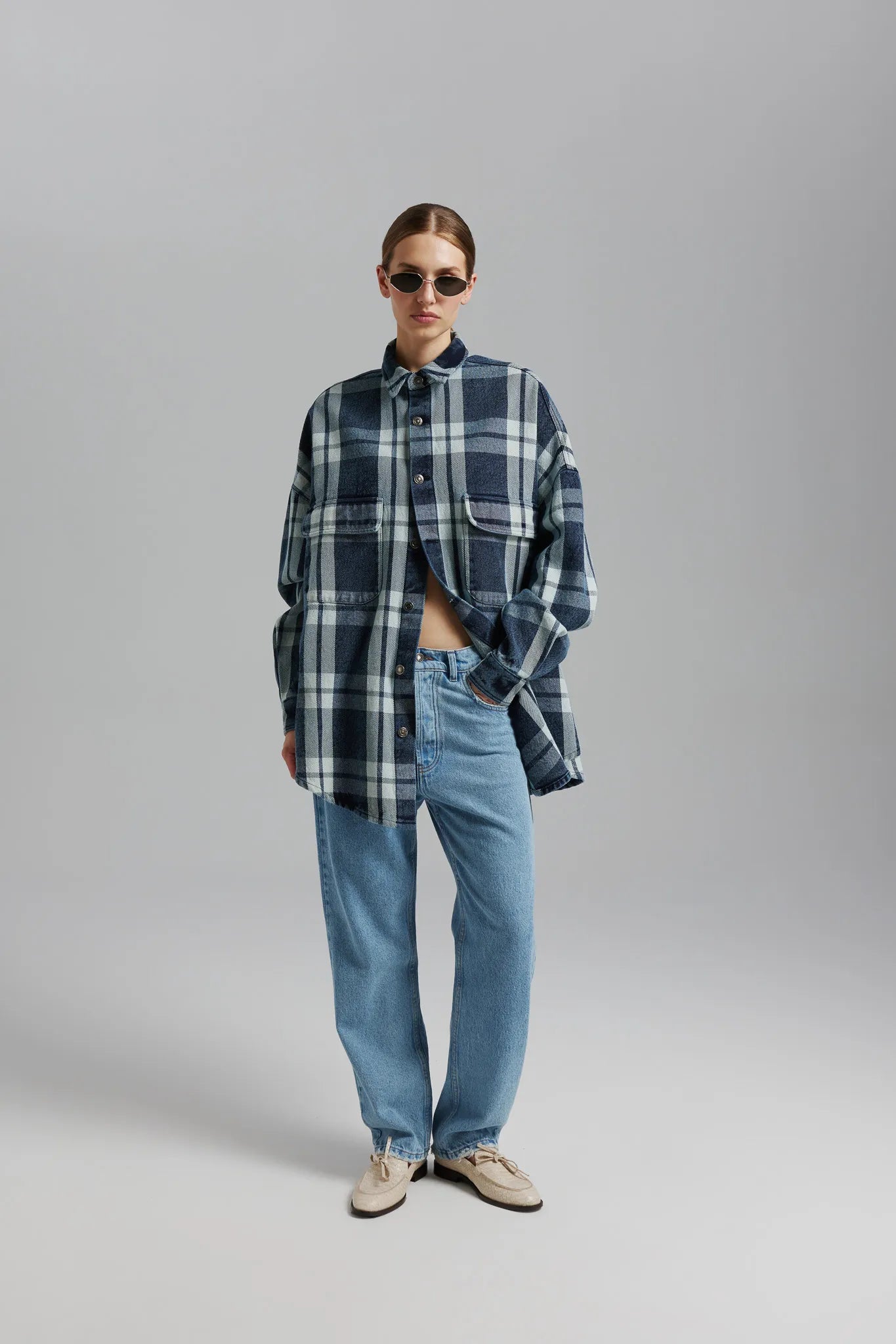 Spodnie Olimpia Sprany Jasny Niebieski