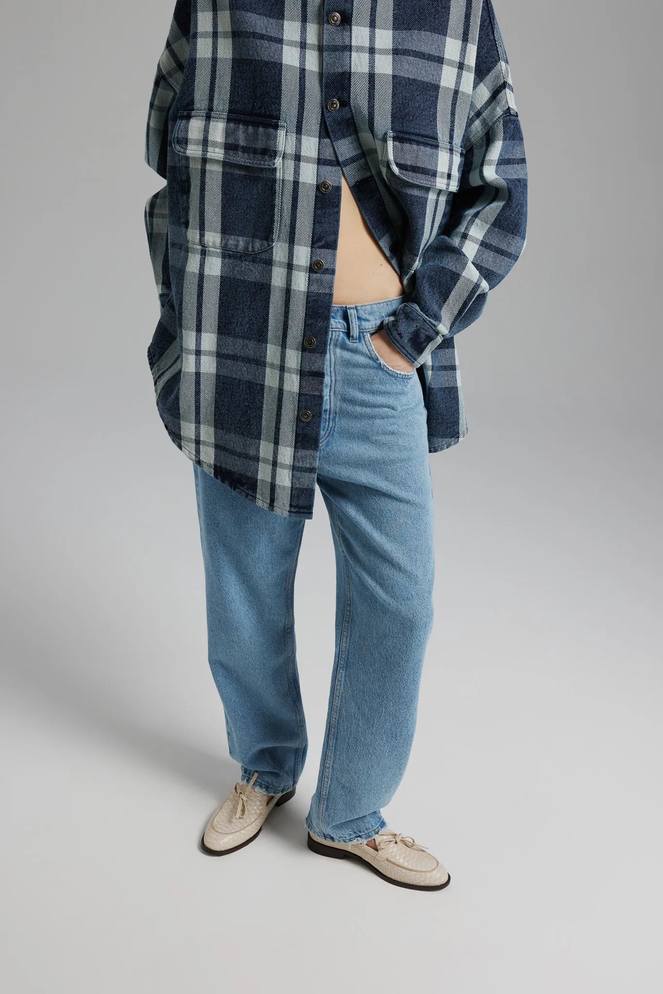 Spodnie Olimpia Sprany Jasny Niebieski