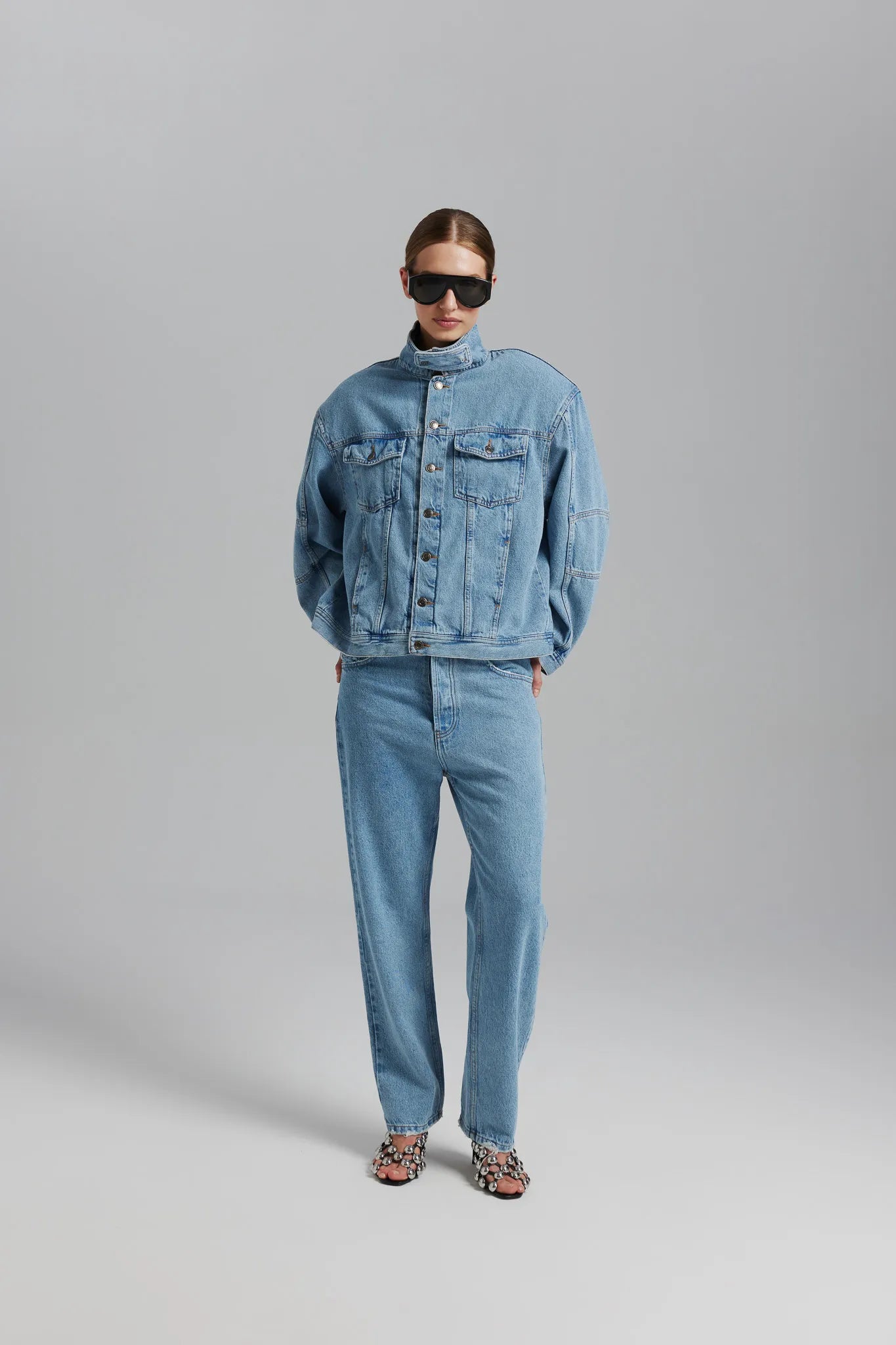 Spodnie Olimpia Sprany Jasny Niebieski