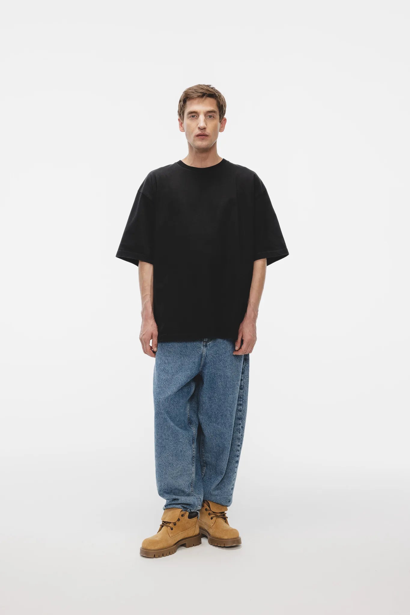 T-shirt unisex Jackie Czarny