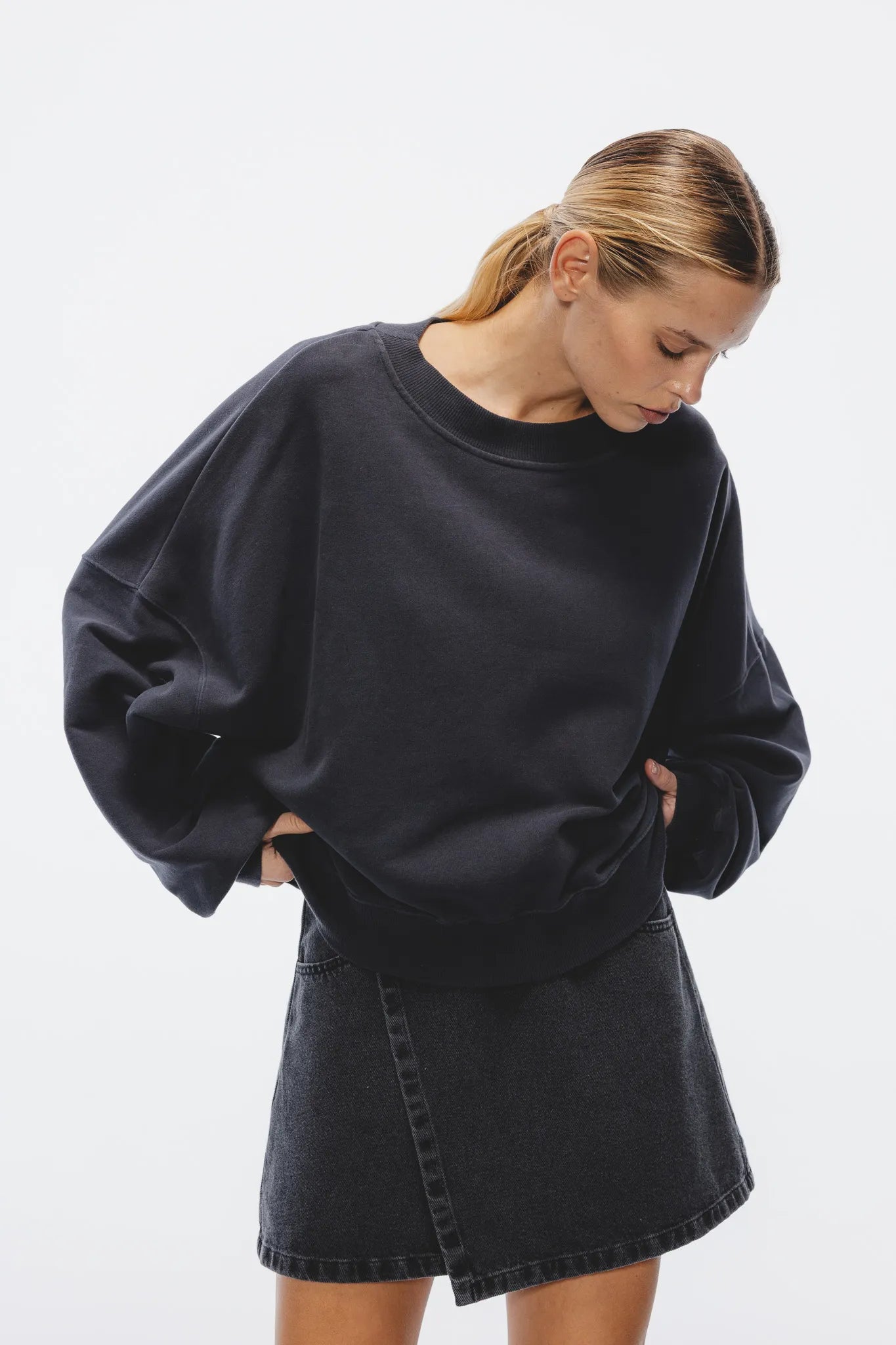 Bluza Gaja Ciemny Grafitowy