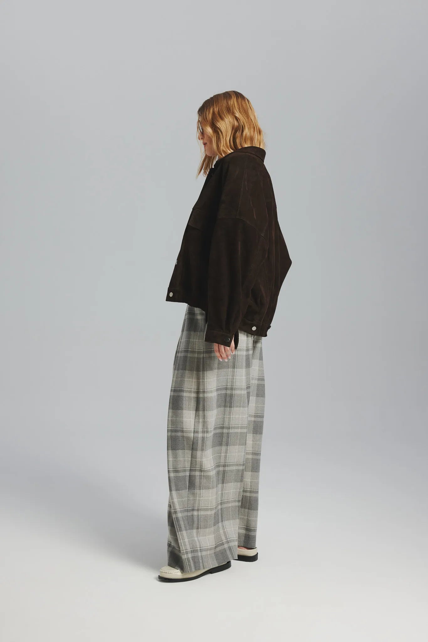 Spodnie Alix Szary-Multikolor