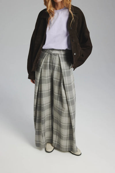 Spodnie Alix Szary-Multikolor