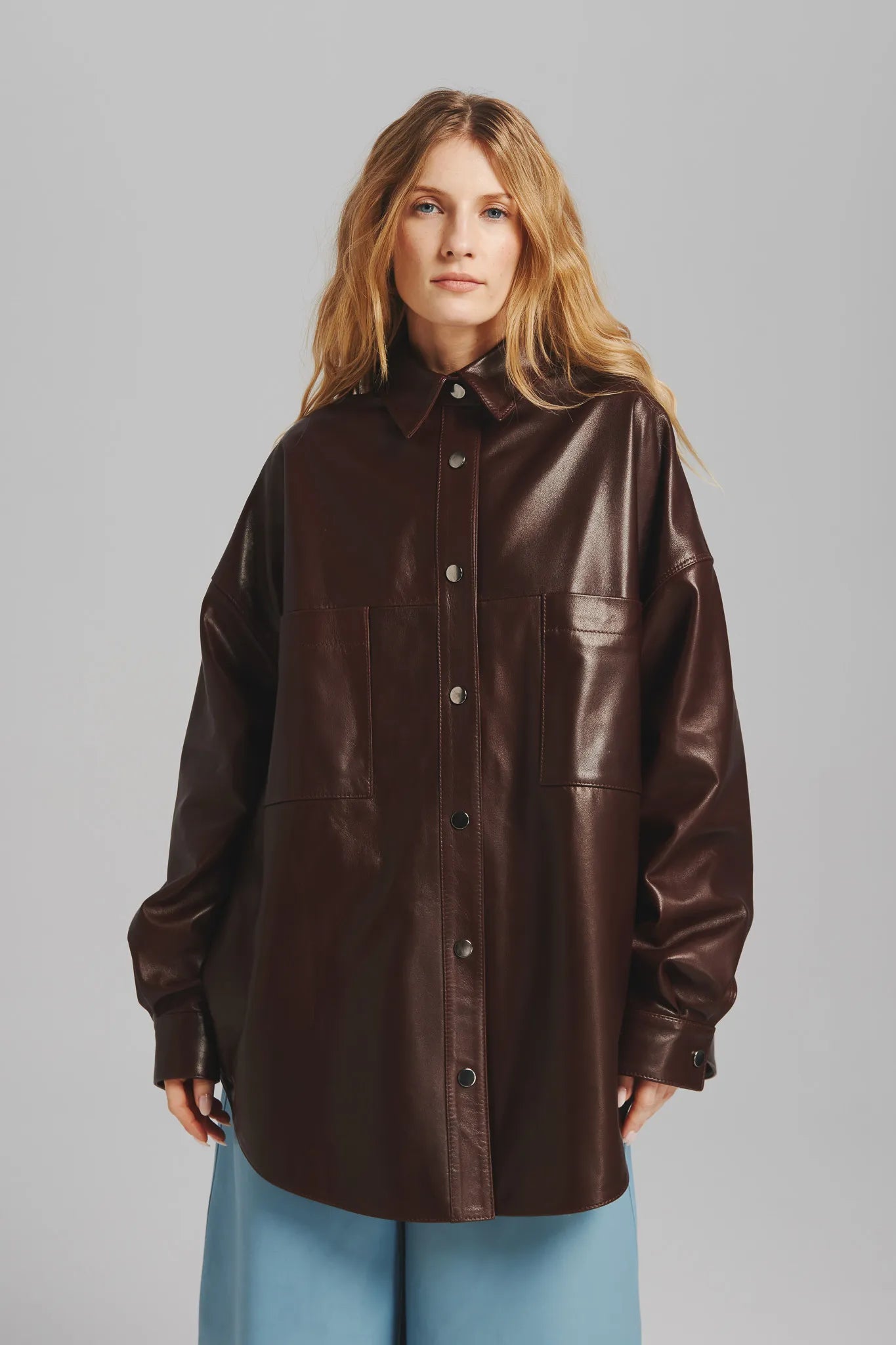 Katana Skórzana Elfi Czekoladowy