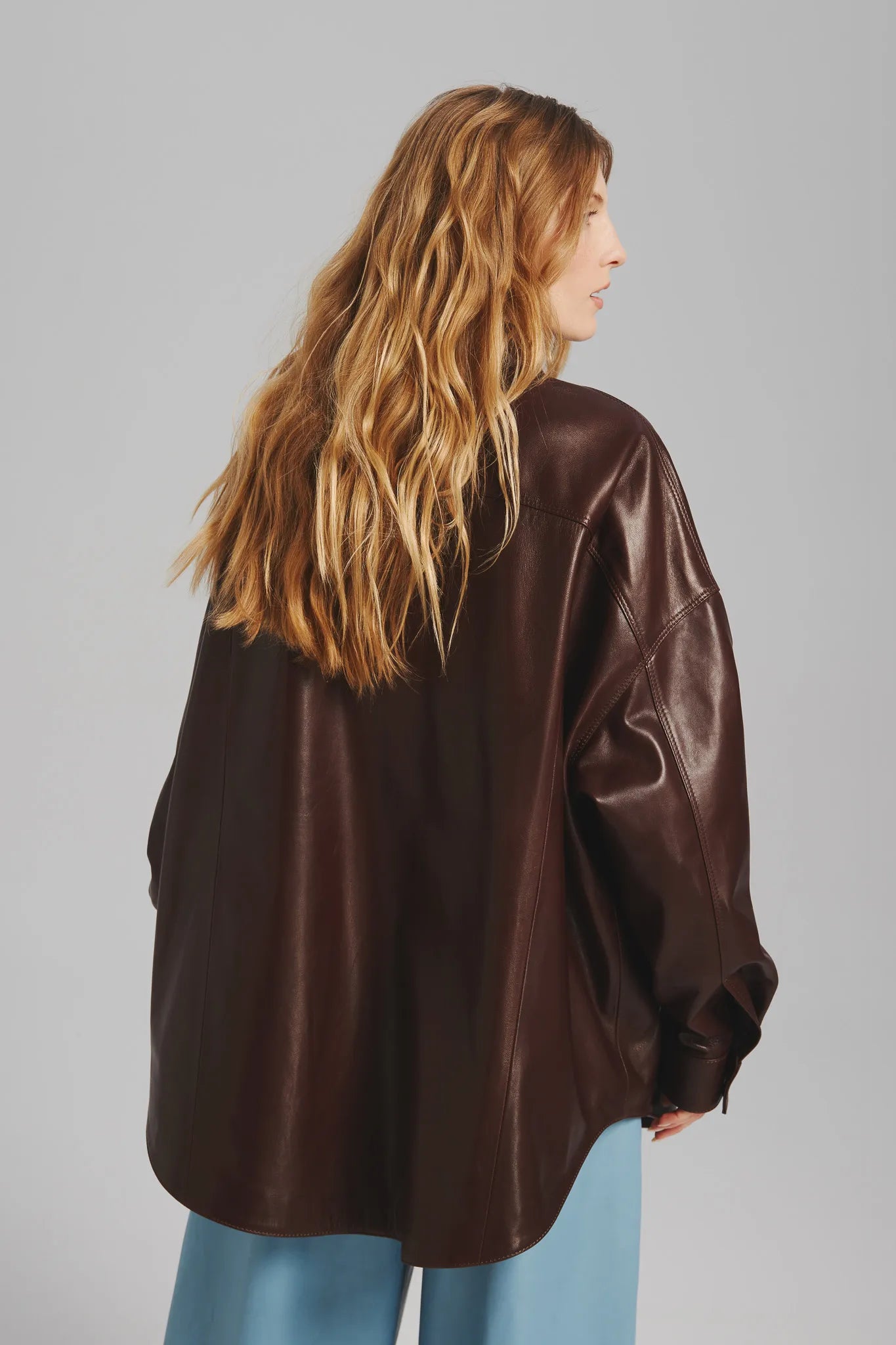 Katana Skórzana Elfi Czekoladowy