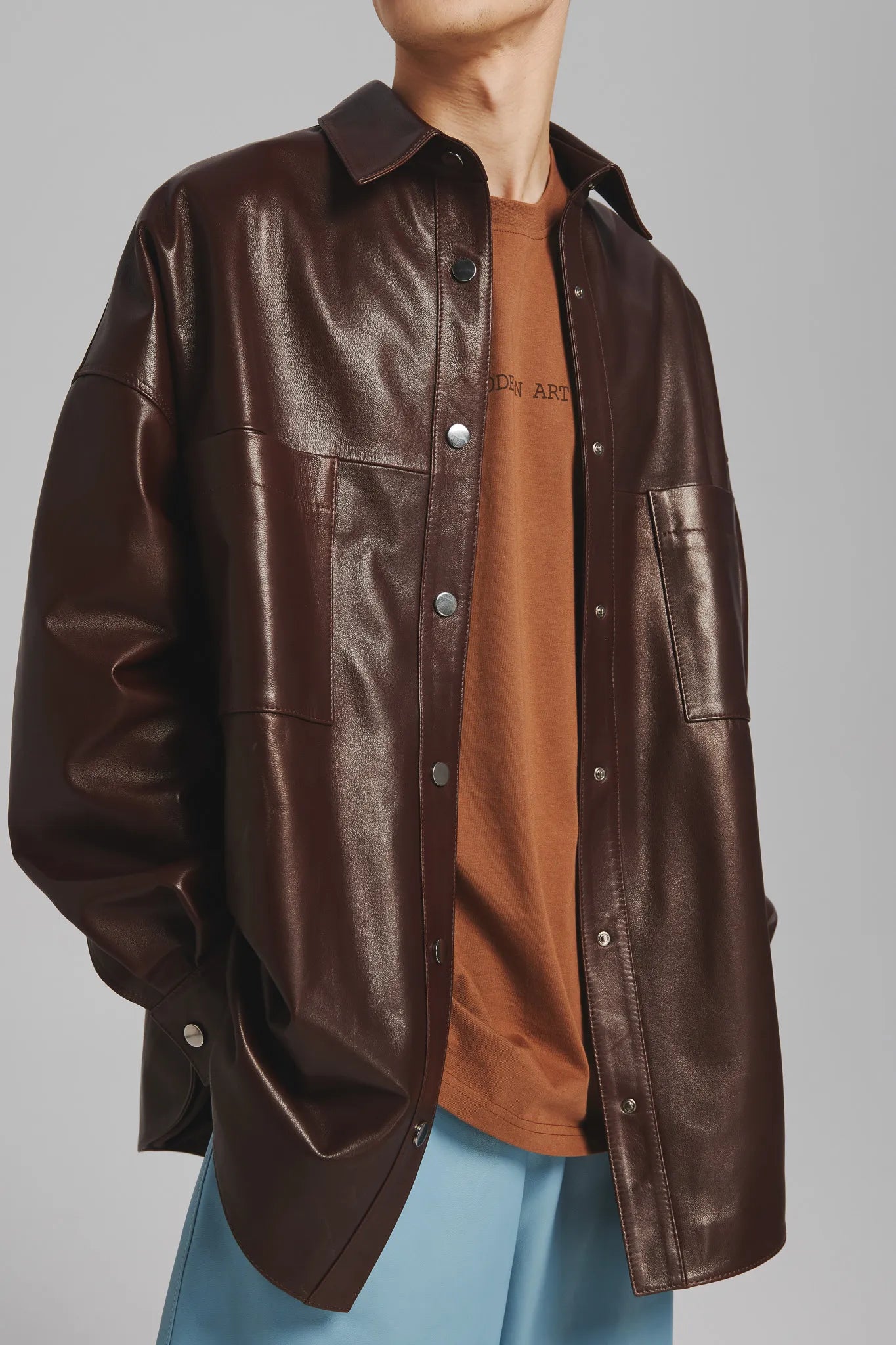 Katana Skórzana Elfi Czekoladowy