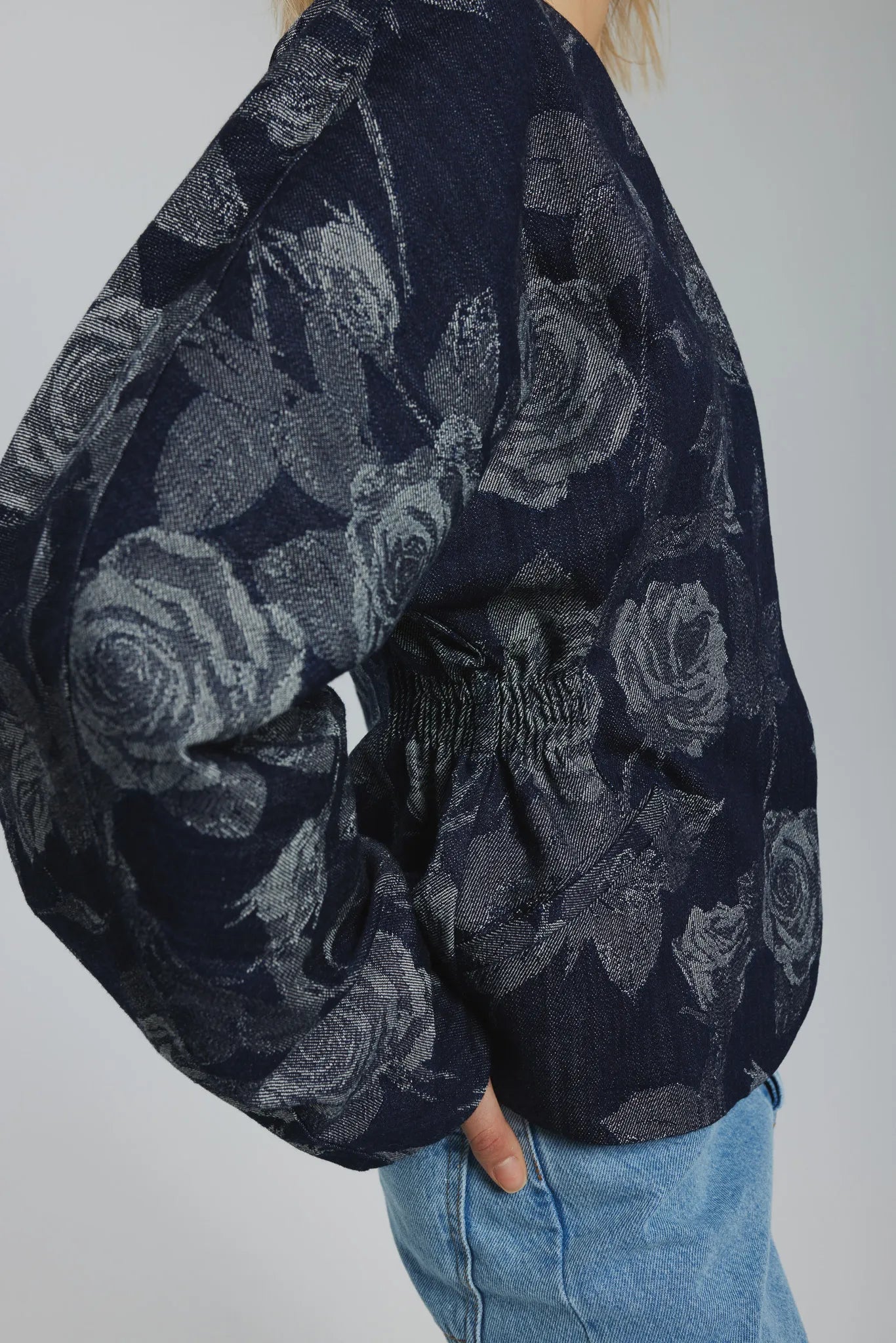 Marynarka Dobromira Ciemny Granatowy