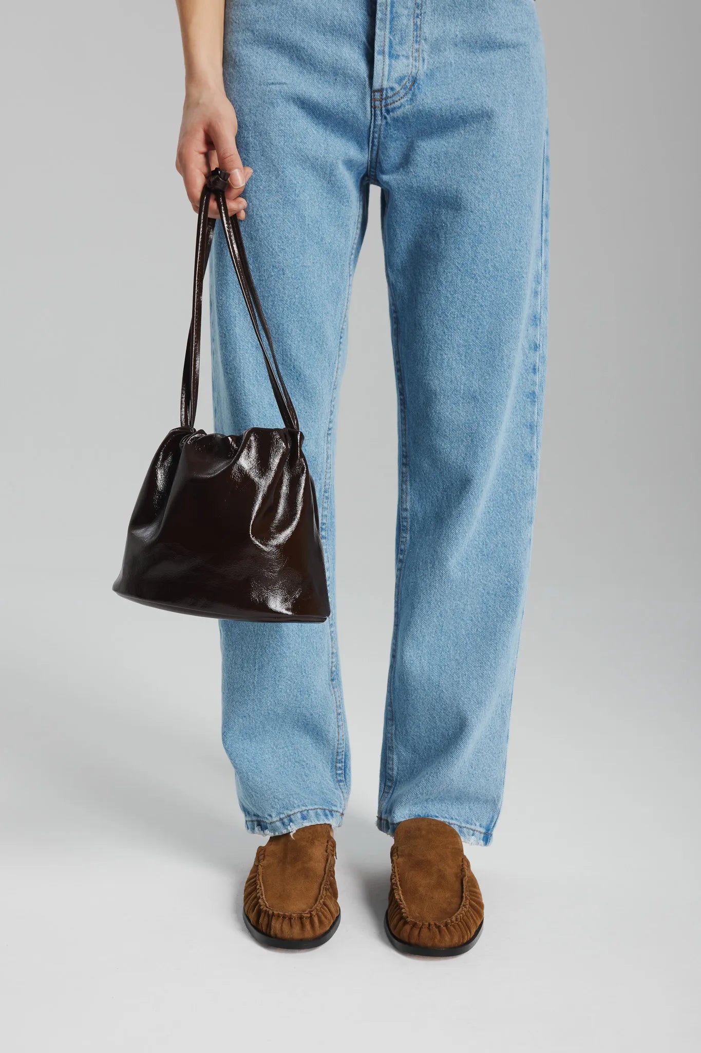 Torebka Nanufara Naplak Czekoladowy