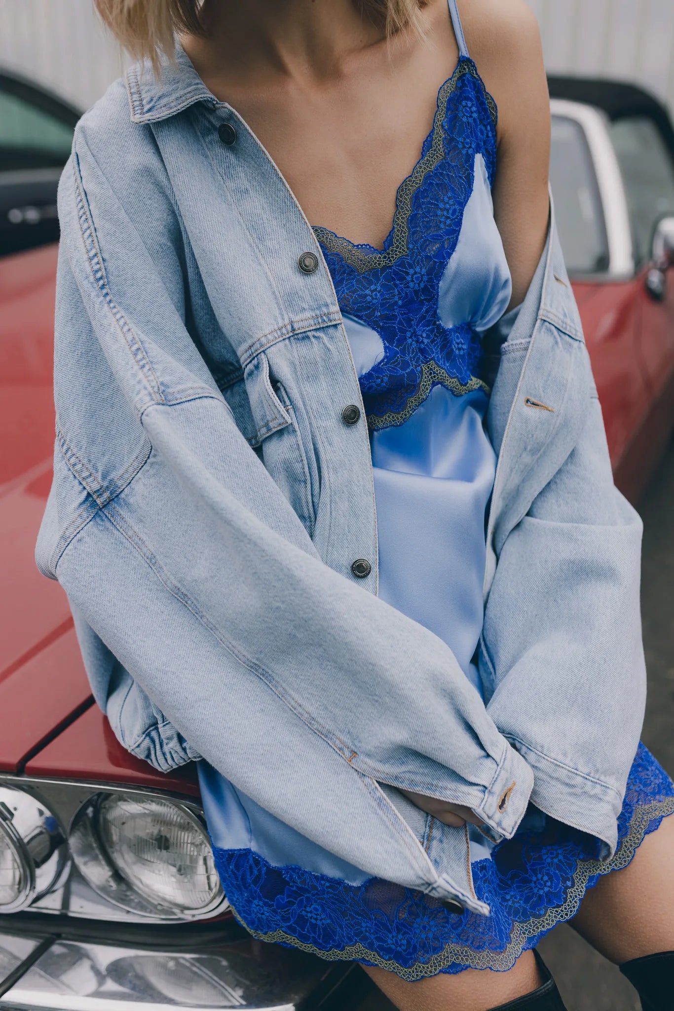 Sukienka Rene Niebieski