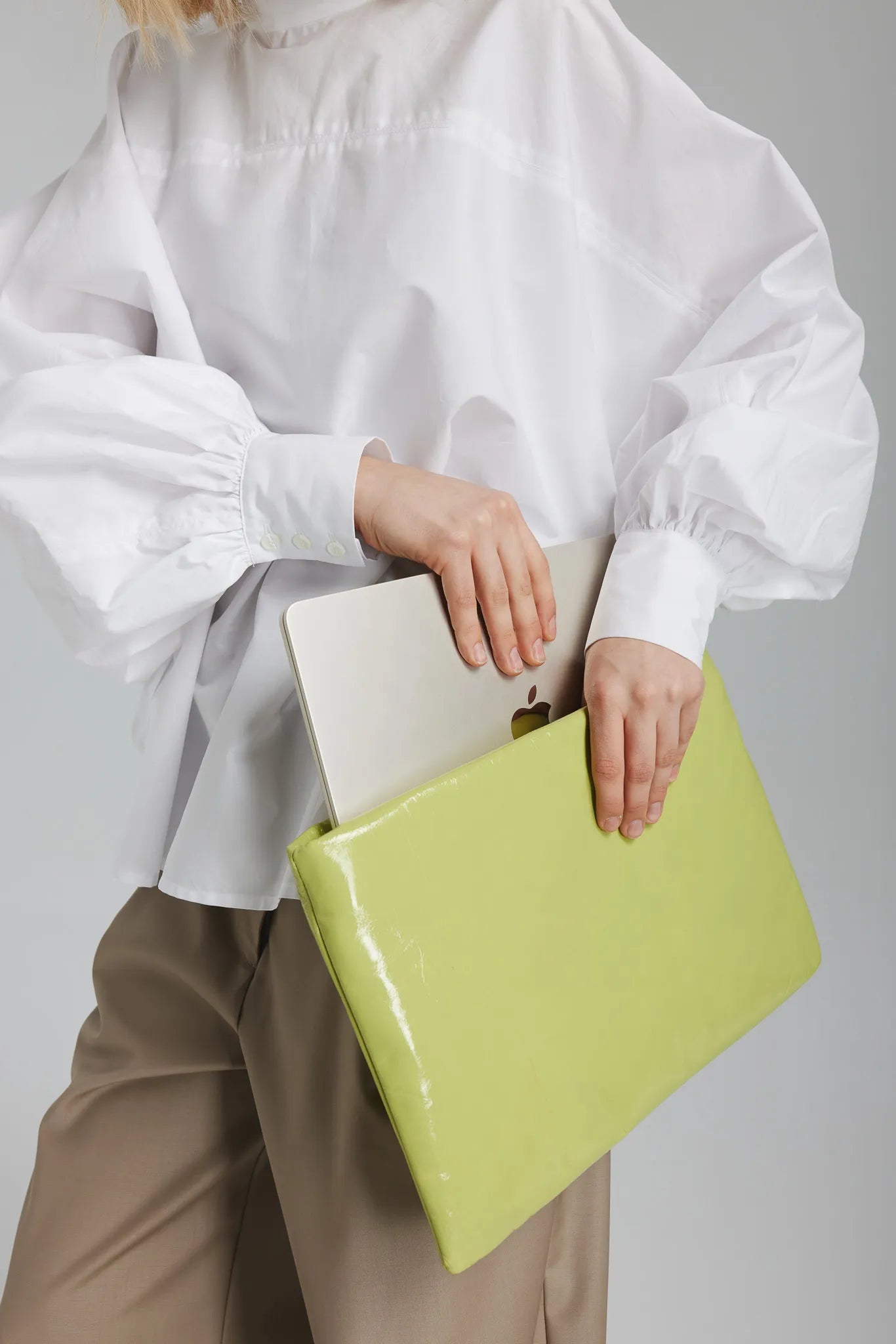 Torebka Lydia Naplak Limonkowy