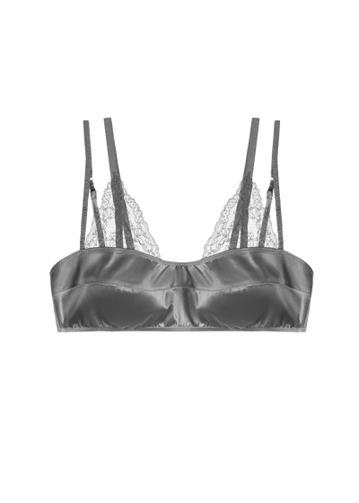 Stanik Stokrotka Grafitowy