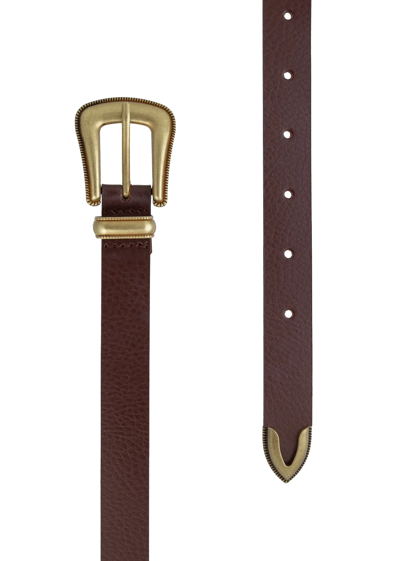 Pasek Bibiana Classic Ciemny Brąz